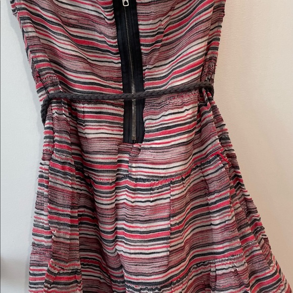 By Zoe Feist strapless gauze mini dress size 2 - Picture 4 of 6
